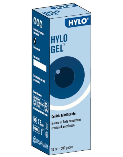 HYLO GEL COLLIRIO LUBRIF 10ML HYLO GEL COLLIRIO LUBRIF 10ML
