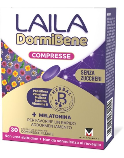LAILA DORMIBENE 30CPR LAILA DORMIBENE 30CPR
