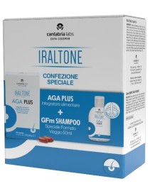 Iraltone Aga Plus 60 Capsule + GFM Iraltone Shampoo 50ml