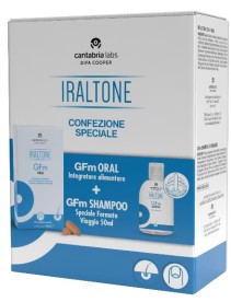 Iraltone GFm Oral 30 Capsule + GFm Shampoo per Uso Frequente 50ml