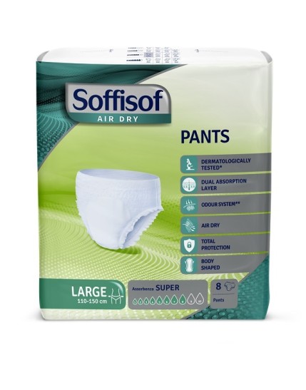 SOFFISOF AIR DRY PANTS L SUPER