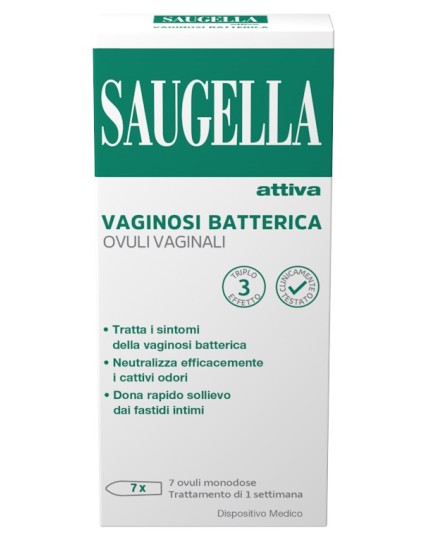 Saugella Attiva Vaginosi7ovuli
