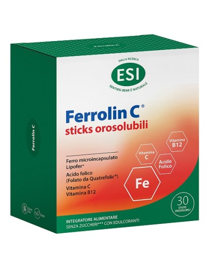 ESI FERROLIN C 30STICK OROSOL ESI FERROLIN C 30STICK OROSOL
