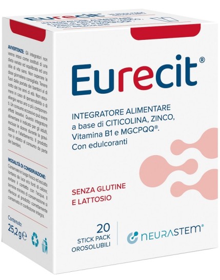 EURECIT 20 Stick Pack Orosol. EURECIT 20 Stick Pack Orosol.