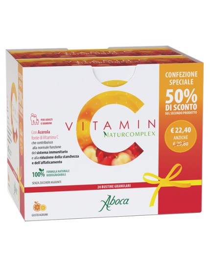 Aboca Vitamin C Naturcomplex 20 Bustine