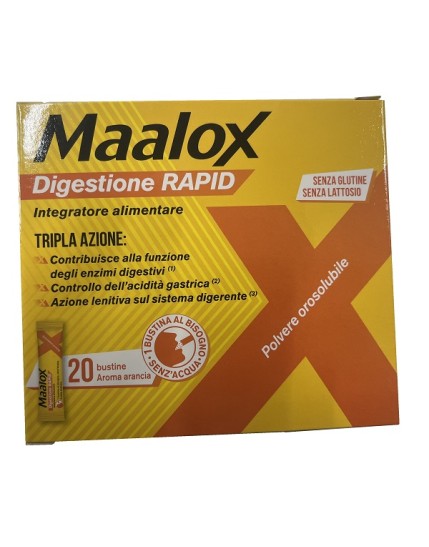 Maalox Digestione Rapid 20bust Maalox Digestione Rapid 20bust