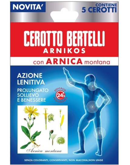 BERTELLI CEROTTO ARNIKOS 5PZ BERTELLI CEROTTO ARNIKOS 5PZ
