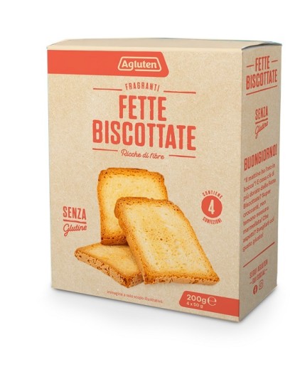 AGLUTEN Fette Biscottate 200g AGLUTEN Fette Biscottate 200g