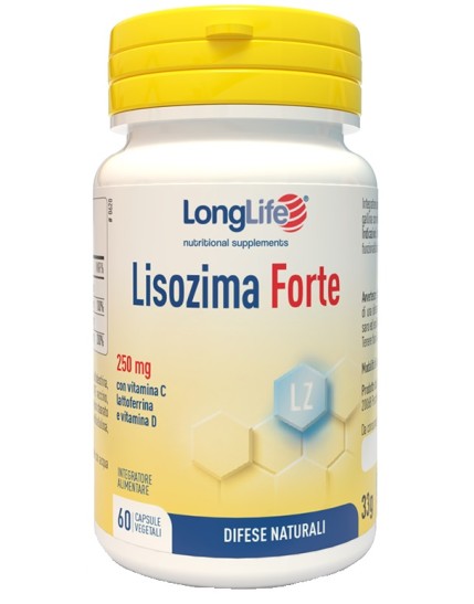 LONGLIFE LISOZIMA FORTE 60CPS LONGLIFE LISOZIMA FORTE 60CPS