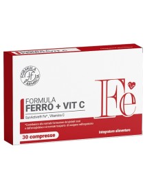 FORMULA FERRO + VIT C 30 CPR