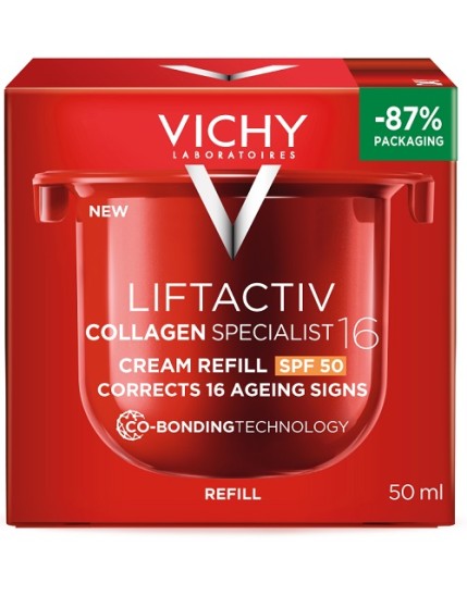 Vichy Liftactiv Collagen Specialist 16 Crema SPF50 Ricarica 50ml Vichy Liftactiv Collagen Specialist 16 Crema SPF50 Ricarica 50ml