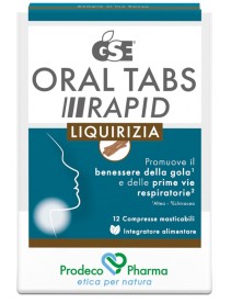 GSE ORAL TABS RAPID LIQUI12CPR