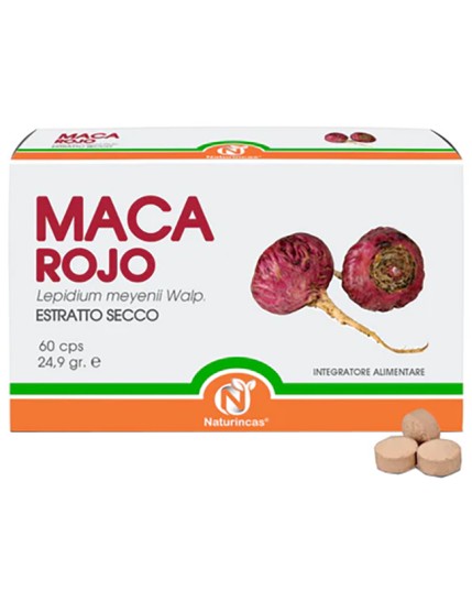 MACA ROJO ES 60CPR 515MG