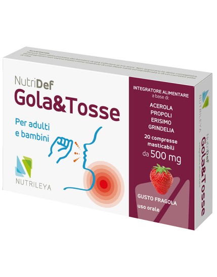 NUTRIDEF GOLA&TOSSE 20CPR NUTRIDEF GOLA&TOSSE 20CPR