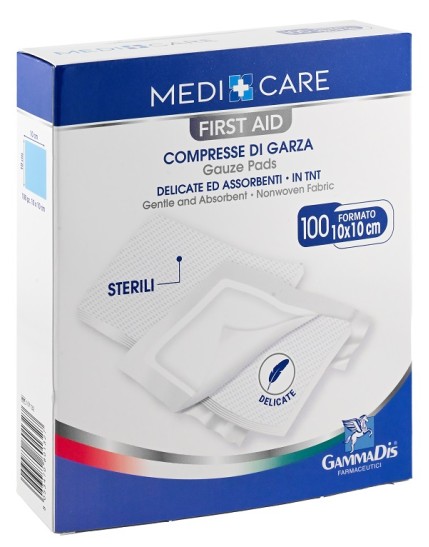 GARZA TNT 10X10CM 100PZ