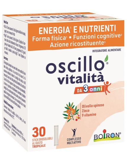OSCILLO VITALITA' 3+ 30STICK OSCILLO VITALITA' 3+ 30STICK