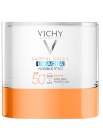 Vichy Capital Soleil Uv Aqua Stick SPF50+ Protezione Solare Viso e Zone Sensibili 9 g