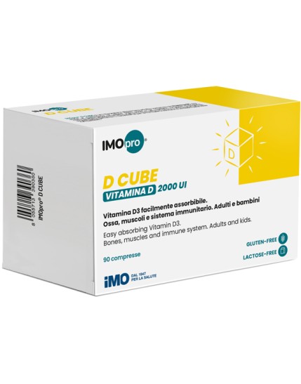 Imo Imopro D Cube Integratore Salute Ossa E Muscoli 90 Compresse