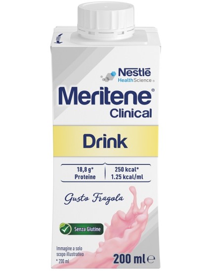 MERITENE CLINICAL STRAWB 200ML