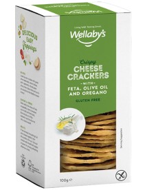 WELLABY'S Crackers Feta-Olive