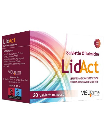 LIDACT SALVIETTE OFT MON 20PZ