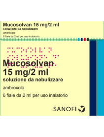 Mucosolvan Soluzione da nebulizzare 6 fiale 15mg 2ml