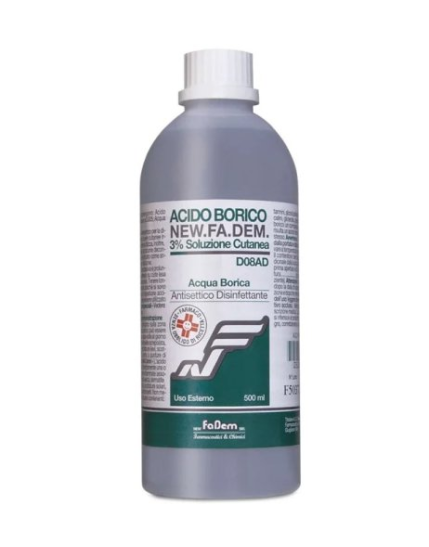 Acido Borico New F*3% Fl 500ml