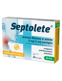 Septolete*16past 3+1mg Lim Mie