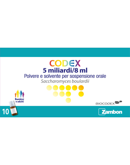 Codex 5 Miliardi 10 Flaconcini Da 8ml Codex 5 Miliardi 10 Flaconcini Da 8ml