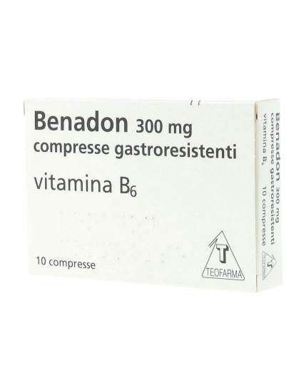 Benadon 10 Compresse Gastroresistenti 300mg Benadon 10 Compresse Gastroresistenti 300mg