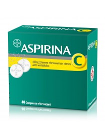 Aspirina C 40 compresse Effervescenti 400+240mg