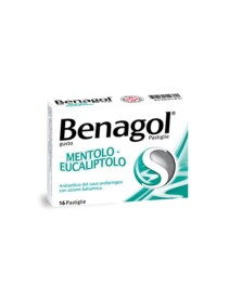 Benagol 24 Pastiglie Gusto Mentolo Eucaliptolo 