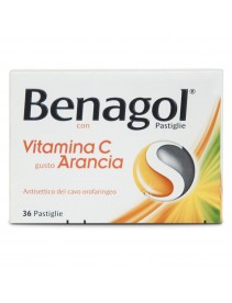 Benagol Arancia 36 caramelle Vitamina C