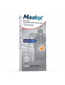 Maalox Sospensione Orale Aroma Menta 4+3,5% 250ml 