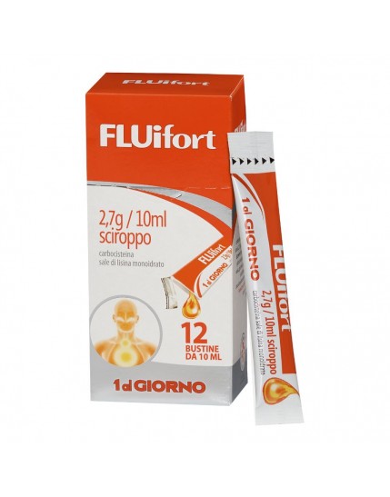 Fluifort Sciroppo 2,7g/10ml 12 Bustine