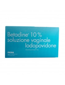 Betadine Soluzione Vaginale 10% 5 flaconi + 5 fialoidi +5 cannule 