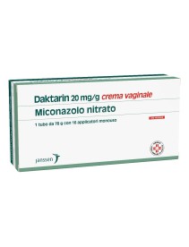 Daktarin Crema Vaginale 78g 20mg/g 16 applicatori monouso