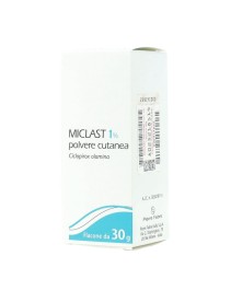 Miclast polvere Cutanea 30g 1%