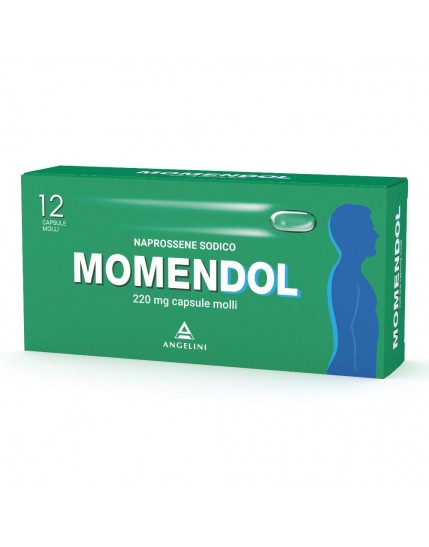 Momendol 12 Capsule Molli 220mg