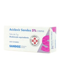 Aciclovir Sandoz Crema 3g 5% Aciclovir Sandoz Crema 3g 5%