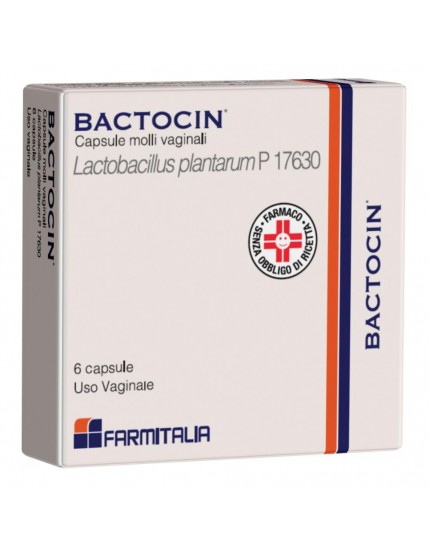 Bactocin 6 Capsule Vaginali Molli 3g