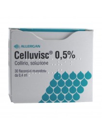 Celluvisc Collirio Idratante 0,4ml5mg/ml  30 Flaconcini 