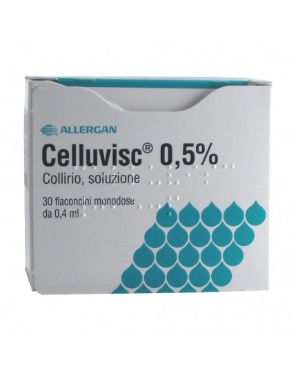 Celluvisc Collirio Idratante 0,4ml5mg/ml  30 Flaconcini 