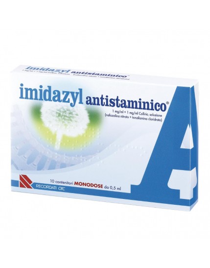 Imidazyl Antistaminico Collirio 10 Flaconi 0,5ml