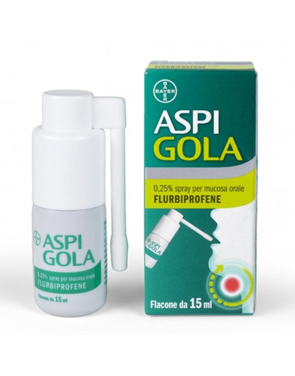 Aspi Gola Spray 15ml 0,25%