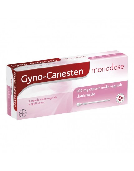 Gynocanesten Monodose 1 Capsule Molle Vaginale 500mg