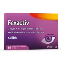 Fexactiv Collirio 10 flaconi 0,5ml