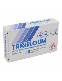 Travelgum 10 Gomme Masticabili 20mg