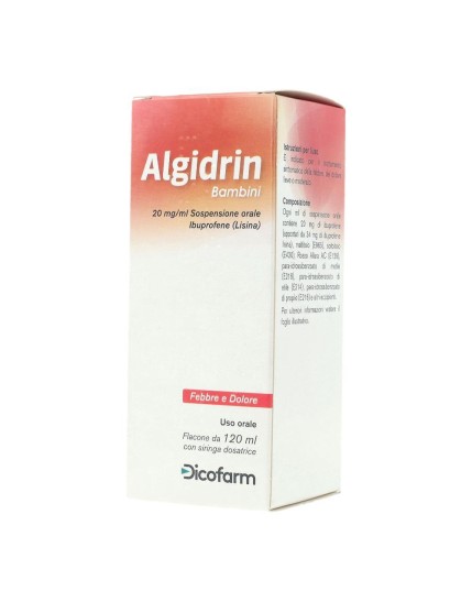 Algidrin Bambini 20mg/ml Sospensione Orale 120ml Algidrin Bambini 20mg/ml Sospensione Orale 120ml