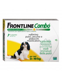 Frontline Combo Spot On Cani Piccoli 2-10 Kg 3 pipette